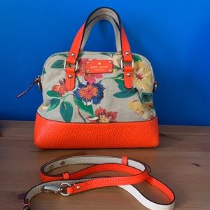 Kate Spade Floral Satchel